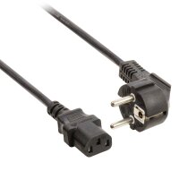 Netzkabel Euro Anschlusskabel Kaltgerätekabel 2m VDE...
