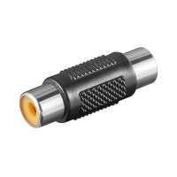 Audio Adapter Cinch Buchse auf Cinch Buchse Verbinder