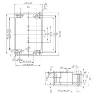 Aluminium Gehäuse Box für Platinen...