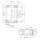 Aluminium Gehäuse Box für Platinen Elektronischen Bauteilen 64 x 98 x 34 mm