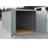 4m Materialcontainer- mit Doppelflügeltür und...