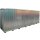 20 Fuss Schnellbaucontainer - mit Einflügeltür, Kranösen und Staplerführung - 6100 x 2100 x 2100 mm