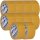 10x Beidseitiges Klebeband Verlegeband Doppelseitiges Teppichband 50mm x 25m