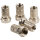 5x TV Sat Antennenstecker Adapter F- Stecker 7 mm für Satellitenanschluss