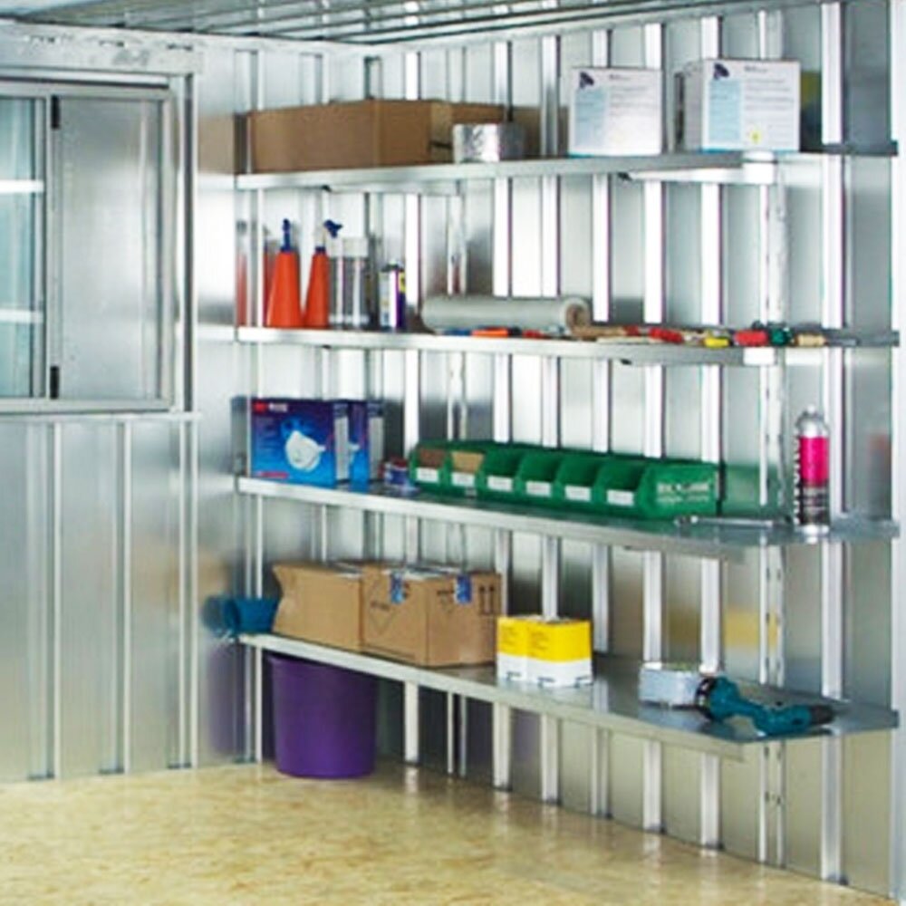 Drahrtgestell Container Rack Stecksystem Regale 3er Set für Container, 399,00