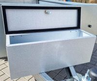 Stema Anhänger Deichselbox Staubox Gurtkiste Staukasten 15L inkl. Montagematerial