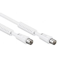 5m TV Antennenkabel 100dB Koaxial Stecker - Koaxial...