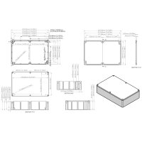 Aluminium Gehäuse Box für Platinen...