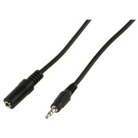 Premium Audio Kabel 3,5 mm Klinken Stecker auf Kupplung...
