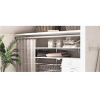 Systafex Regalsystem Regalträger 40cm Regalhalter Weiss für Regalschiene