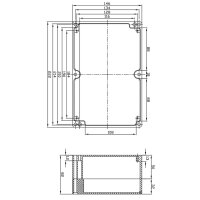Aluminium Gehäuse Box für Platinen...