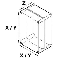 Aluminium Gehäuse Box für Platinen Elektronischen Bauteilen 148 x 108 x 75 mm