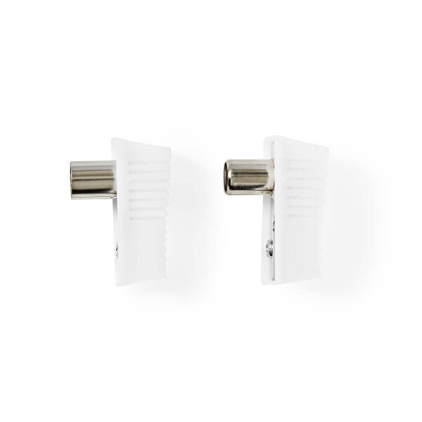 2x TV Antennenadapter Koaxial Winkel Buchse Kupplung IEC Connector Adapter