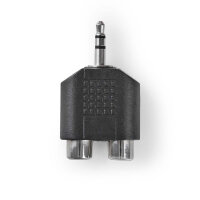 Audio Klinken Adapter 3,5mm Klinkenstecker stereo auf 2x...