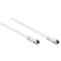2m TV Sat Antennenkabel F- Stecker für Fernseher...