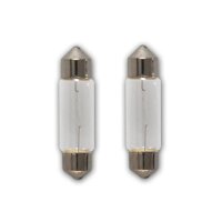 2x Soffitten Lampe KFZ Auto Beleuchtung 5W 12V C5W SV8,5...