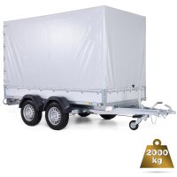 Stema STL 2000 PKW Anhänger 301x153cm mit Hochplane...