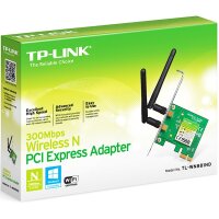 Wlan Netzwerkkarte TP-Link TL-WN881ND WiFi PCI-E Adapter intern für PC Computer