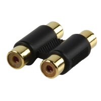 Audio Adapter 2x Cinch Buchse auf 2x Cinch Buchse...